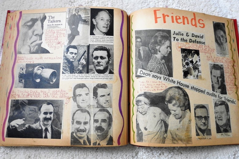 Watergate scrapbook, friends.
